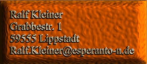 Impressum Adresse